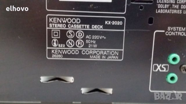 Дек KENWOOD KX-2020, снимка 4 - Радиокасетофони, транзистори - 25881419