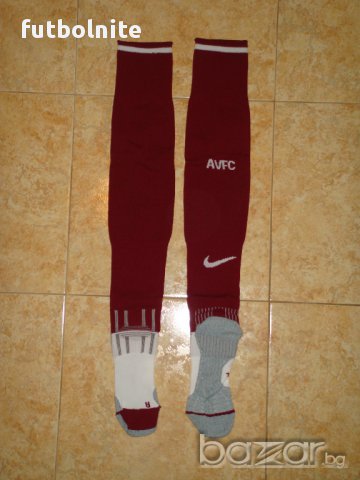 Футболни Чорапи Найк Калци Астън Вила Football Socks Nike Aston Villa, снимка 4 - Футбол - 12184738