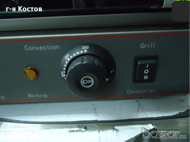 Конвектомати Нови за закуски и готвене за 4бр. тави 60/40см. и впръскване на пара  / 1 година гаранц, снимка 12 - Обзавеждане за заведение - 12378395