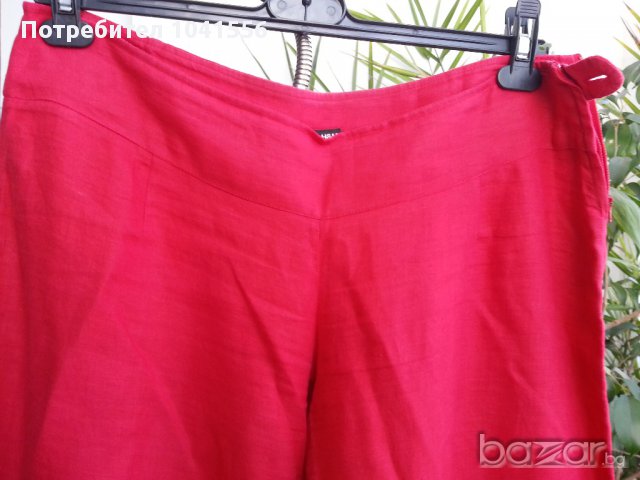  дамски панталон лен, снимка 1