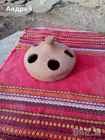 Старинна керамична поилка #2, снимка 2 - Антикварни и старинни предмети - 23347205