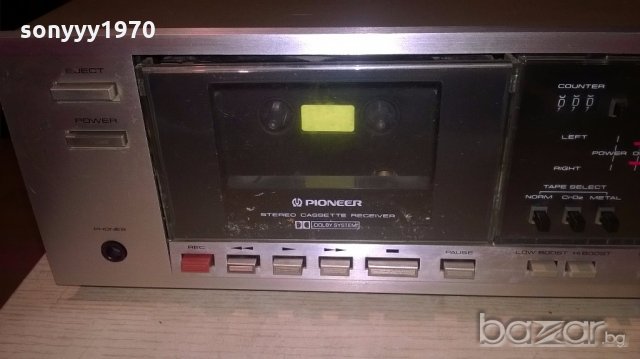 pioneer rx-30 cassette receiver-made in japan-внос франция, снимка 9 - Ресийвъри, усилватели, смесителни пултове - 19246218