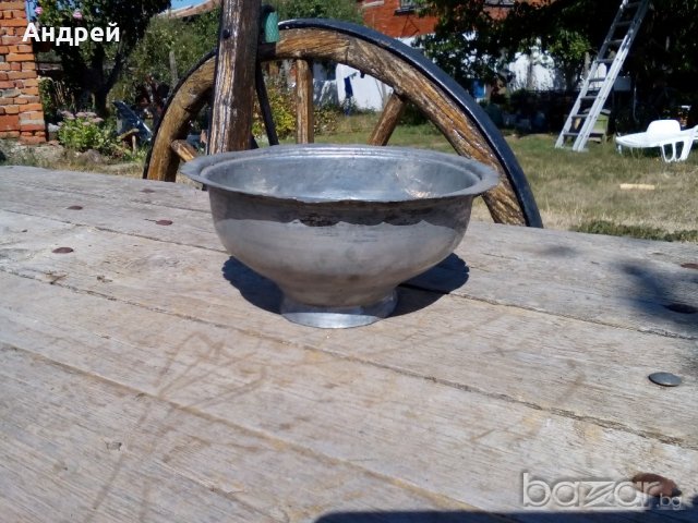 Старинна медна,бакърена купа