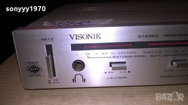 visonik-усилвател-внос швеицария, снимка 5 - Ресийвъри, усилватели, смесителни пултове - 22352447