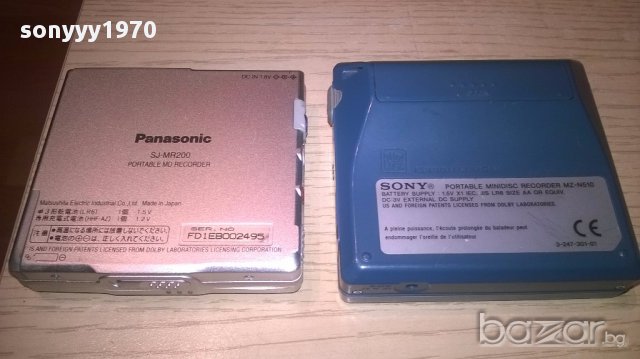 Ретро колекция минидискове сони и панасоник-внос швеицария, снимка 14 - Ресийвъри, усилватели, смесителни пултове - 16053580