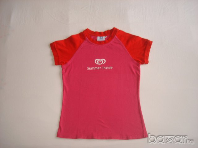 Unilever,чудесна тениска за момиче,140 см. , снимка 4 - Детски тениски и потници - 13744500