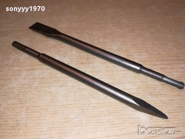 накраиници 2бр за перфоратор-sds-нови, снимка 2 - Бормашини - 21245218