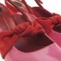 ПРОМО 🍊 RED OR DEAD 🍊 Дамски обувки кожа и велур ULTRA CHIC 37 номер нови с кутия, снимка 5