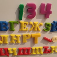 Магнитна азбука за хладилник, снимка 1 - Пъзели - 23704502