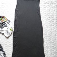 Дамски сет дълга черна пола и ефектна блуза/туника Yes or No, снимка 6 - Туники - 26177127