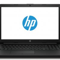 HP 15-da0056nu Black, Intel N4000 15.6" FHD AG + WebCam, 4GB 2400Mhz, 1TB HDD, DVDRW, WiFi a/c + BT,, снимка 1 - Лаптопи за работа - 23334874