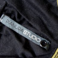 PIANURA STUDIO черна вълнена блуза, снимка 2 - Блузи с дълъг ръкав и пуловери - 17037372