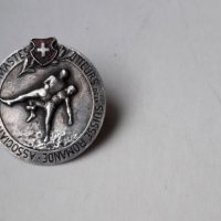 Швейцарска сребърна наградна значка, снимка 4 - Колекции - 24662000