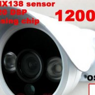 Далекобойна Метална Sony Imx138 Сензор Fh 8520 Dsp Чип 1200твл 16мм HD Камера 60 Метра Нощно Виждане, снимка 1 - Камери - 10606558
