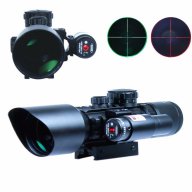 Оптика с лазерен прицел /модел M9 3-10x42/, снимка 7 - Оборудване и аксесоари за оръжия - 13547010