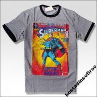 ANDREW MACKENZIE GREY SUPERMAN Мъжка Тениска size 50 (M / L), снимка 2 - Тениски - 6838966