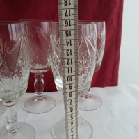 кристални чаши за вино , снимка 11 - Антикварни и старинни предмети - 20064069