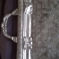 посребрена метална табла, снимка 3 - Антикварни и старинни предмети - 25031923