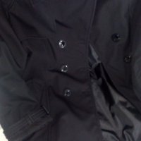 Дамско ,ново олекотено в черно манто, снимка 2 - Палта, манта - 19499401
