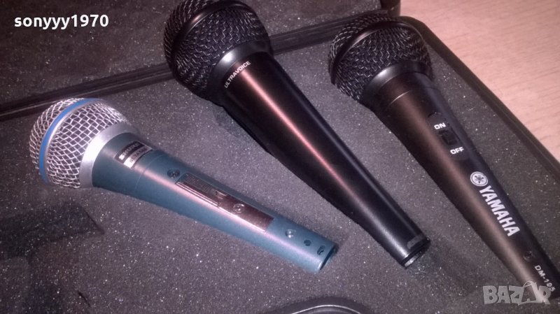 shure behringer yamaha-microphone-внос швеицария, снимка 1