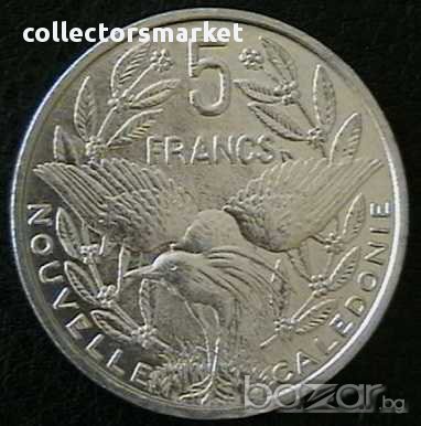 5 франка 2010, Нова Каледония, снимка 1