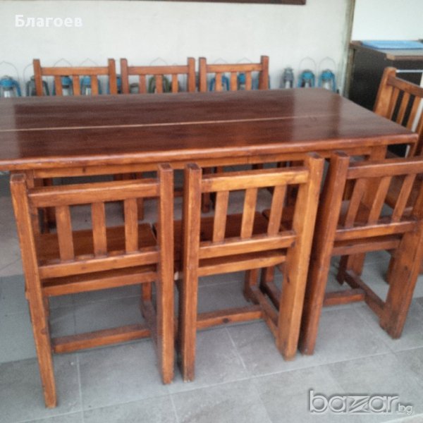 Маса със столове, снимка 1