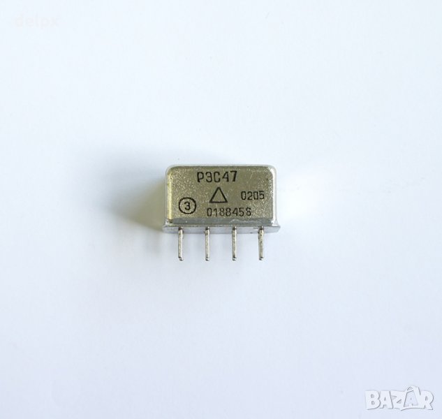 Реле P3C47 24VDC 2 контактни групи 24V СССР, снимка 1