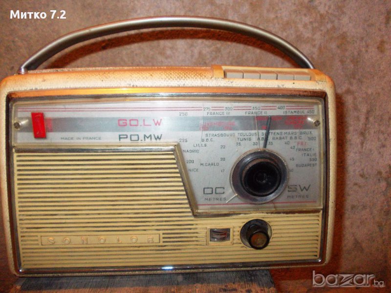 Стар транзистор Sonolor , снимка 1