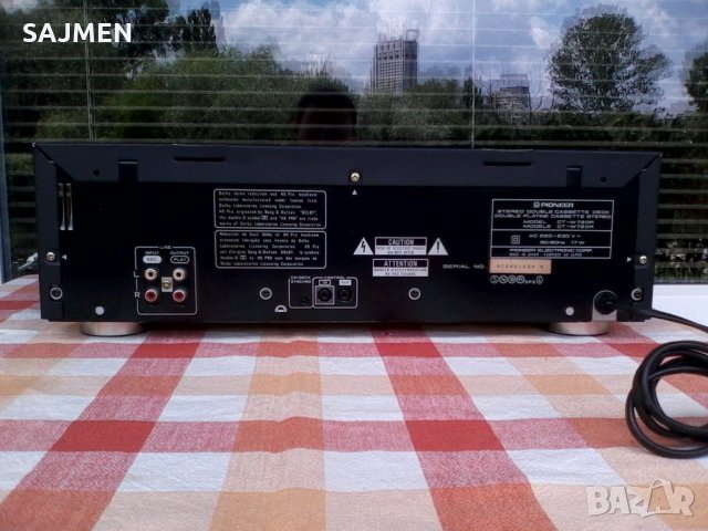 Pioneer CT-W720R  .ДЕК, снимка 9 - Аудиосистеми - 21959986