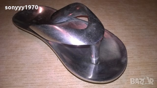 АНТИКА-джапанка-метална-инокс-17х8х5см-внос швеицария, снимка 2 - Колекции - 23515022