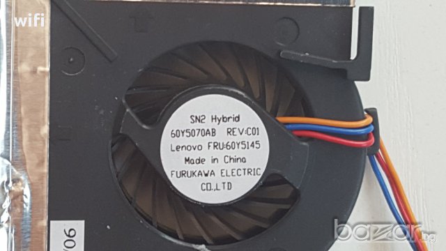 Пълен комплект за охлаждане на процесор за Lenovo ThinkPad T410s T410si, снимка 3 - Процесори - 11457383