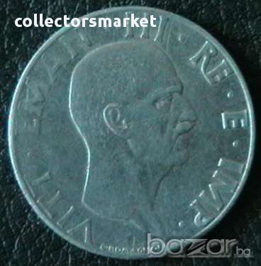 50 центесими 1941(XIX), Италия, снимка 2 - Нумизматика и бонистика - 12045318