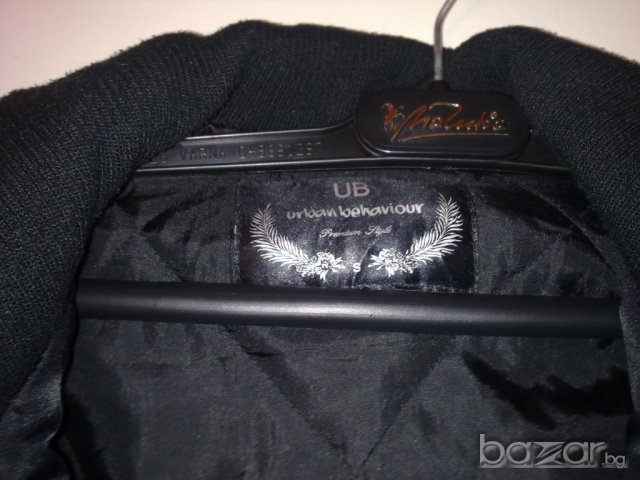 Дамско черно яке Ub Jeans, снимка 2 - Якета - 7339437