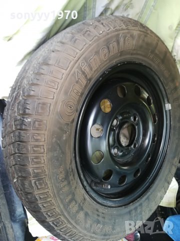 continental-ford escord-гума с джанта, снимка 9 - Гуми и джанти - 25757293