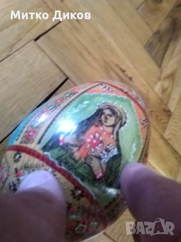 Великденско яйце иконопис -3 иконки-ръчна и изработка, снимка 9 - Декорация за дома - 25586319