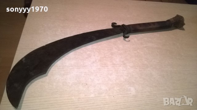 кукри-forged in fire-колекционерски нож-антика-72см-внос швеция, снимка 12 - Колекции - 25238055