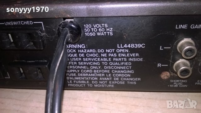 USA-carver c-2 preamplifier-made in u.s.a.120volts-внос швеицария, снимка 14 - Ресийвъри, усилватели, смесителни пултове - 22535095