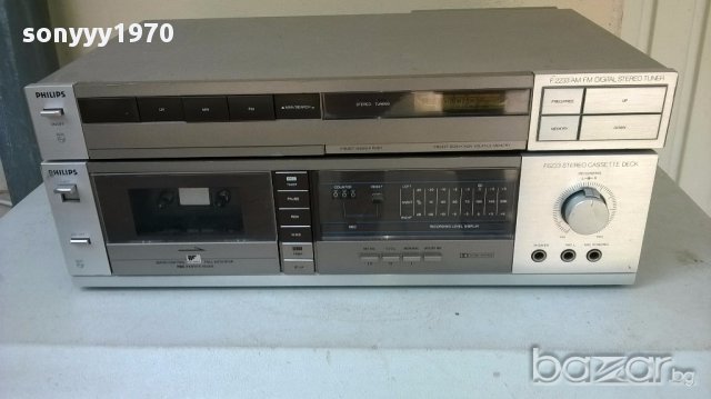 philips tuner+deck-внос швеицария, снимка 3 - Ресийвъри, усилватели, смесителни пултове - 18165706