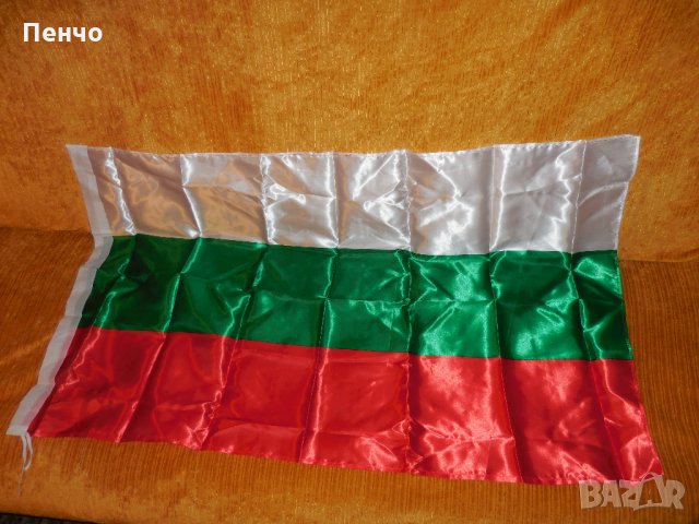 Български знамена българско национално знаме трибагреник флаг шито от полиестерна коприна подарък н, снимка 7 - Градински мебели, декорация  - 23486153