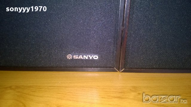 sanyo sx-33 hi-fi speaker system 40/60 wata 8 oma-внос швеицария, снимка 4 - Тонколони - 10267624