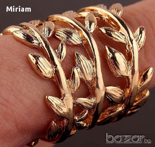 Шармантен пръстен размер 18.5 от 14к попълнено злато 15 лв, снимка 1 - Пръстени - 10334442