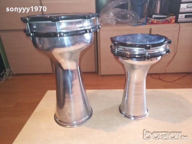 нови тарамбуки 40 и 30см-турски алуминиеви, снимка 2 - Ударни инструменти - 20463189