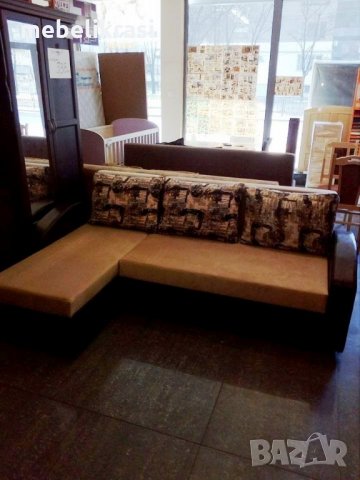 Диван ъглов Елена разтегателен с 2 ракли. Промо-Наличен!, снимка 10 - Дивани и мека мебел - 19517309