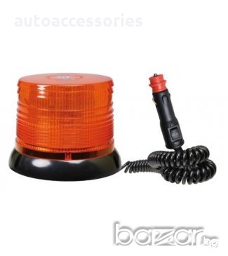 3000048349 Аварийна сигнална лампа /буркан/ 40 SMD LED, оранжево 12V / 24V-0671