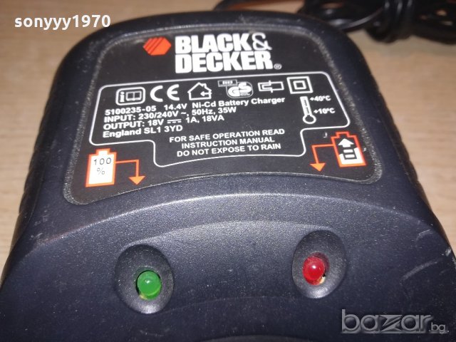 black & decker charger-зарядно-внос англия, снимка 6 - Други инструменти - 20498208