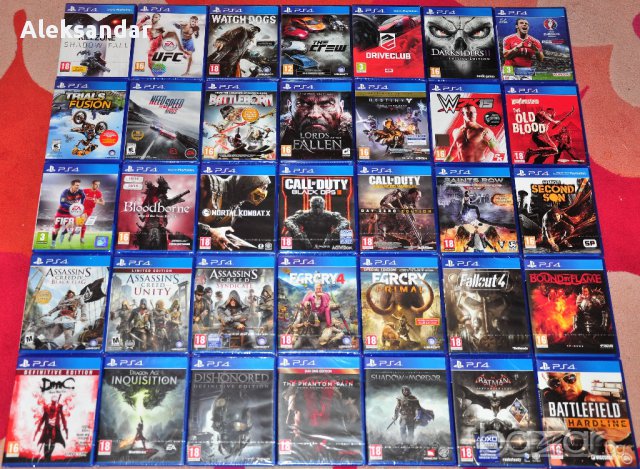 Нови ps4,ps3,GTA,Fifa,WWE,Battlefield,Worms,Spiderman,Borderlands, снимка 3 - Игри за PlayStation - 17055702