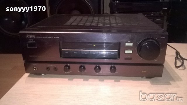 Aiwa-stereo amplifier-280w made in uk-внос швеицария, снимка 9 - Ресийвъри, усилватели, смесителни пултове - 15735735