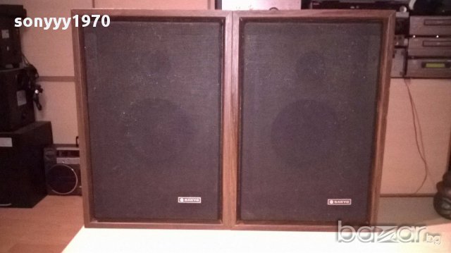sanyo sx 807 speaker system-made in japan-44х30х30см, снимка 2 - Тонколони - 18062732