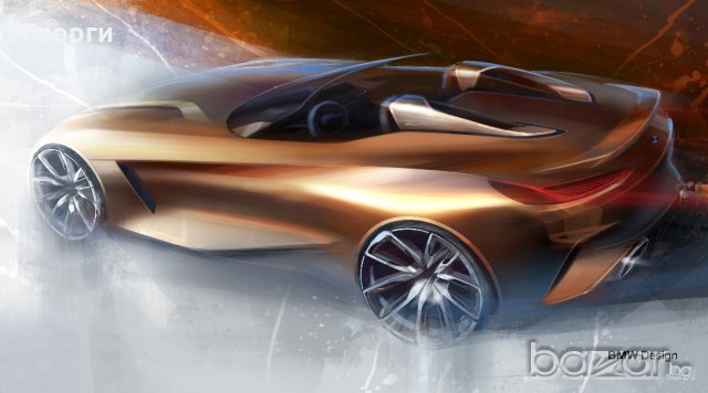 Колекционерски прес кит брошура списание книга BMW Concept Z4 , снимка 3 - Други ценни предмети - 19178733