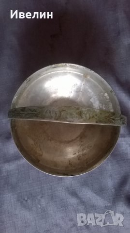 стара метална купа арт нуво, снимка 2 - Антикварни и старинни предмети - 24951228